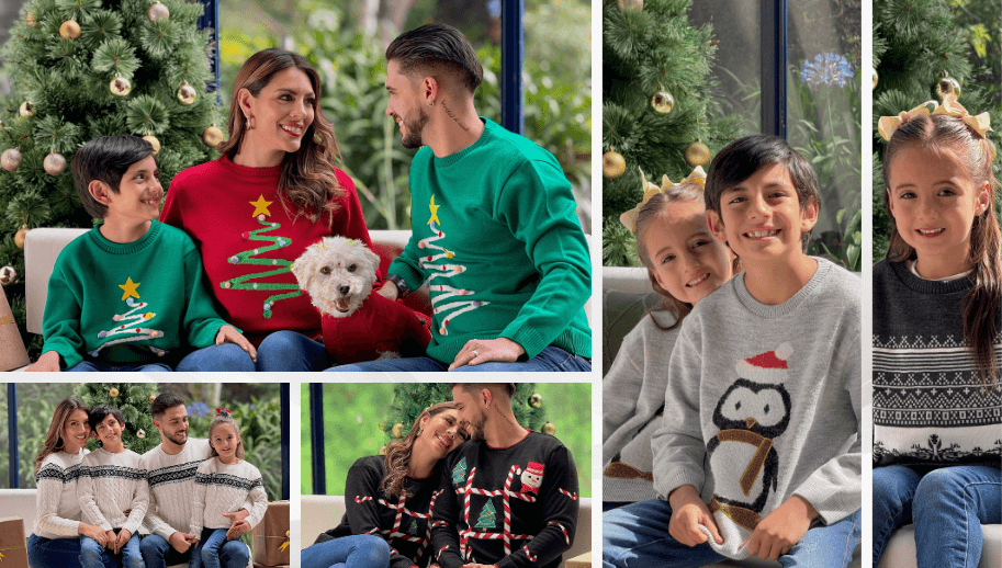 sueteres navideños